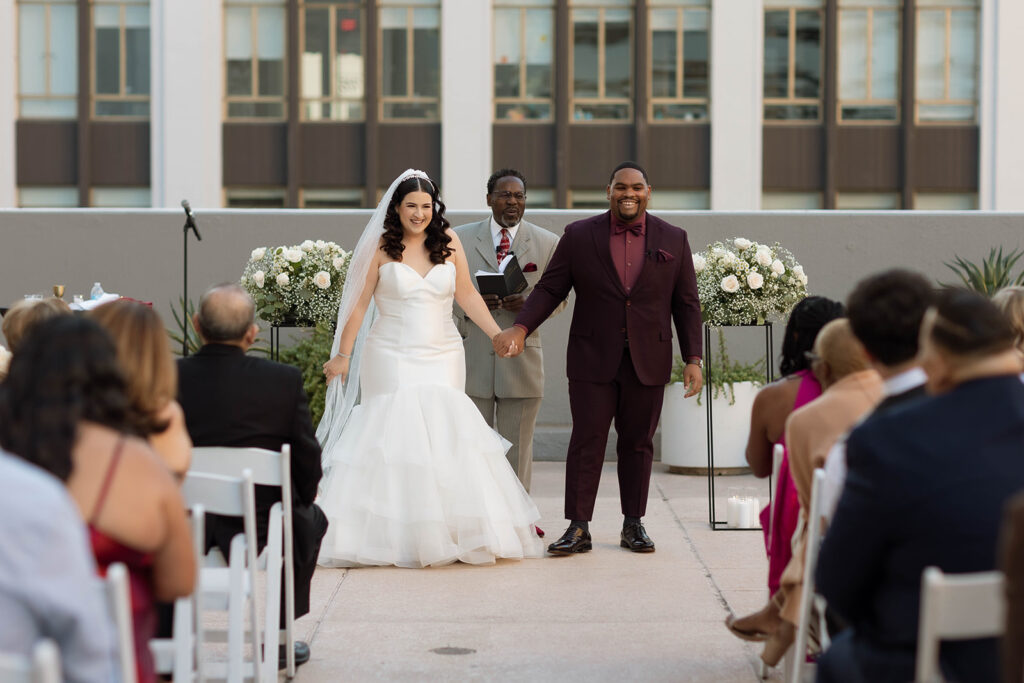 Just married at the Renaissance Phoenix Hotel Downtown