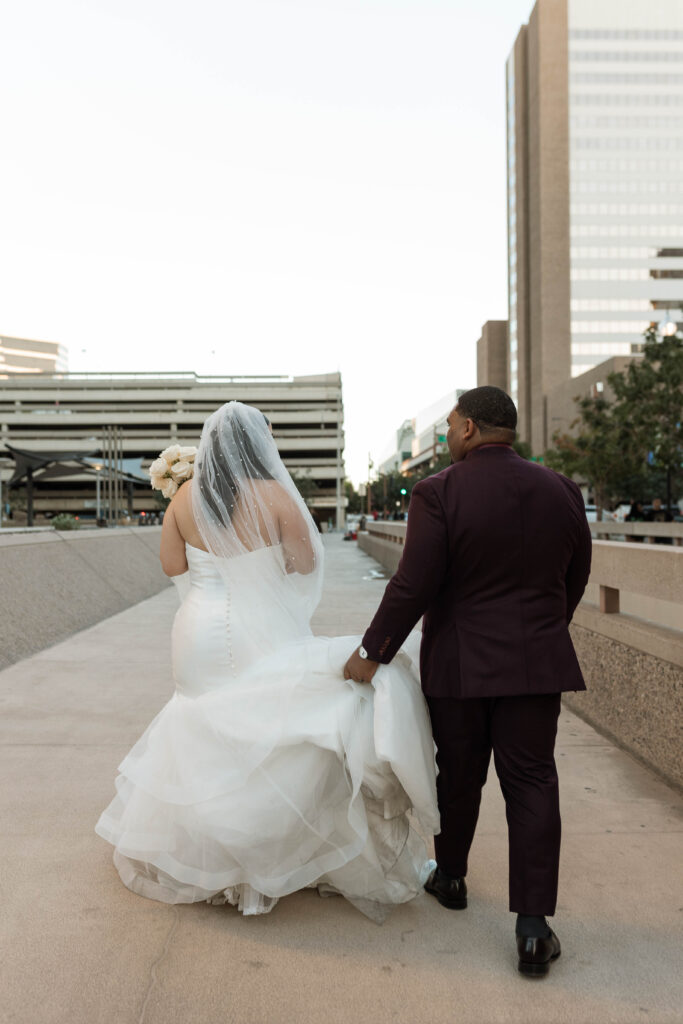 Elevated Downtown Wedding in Phoenix City AZ