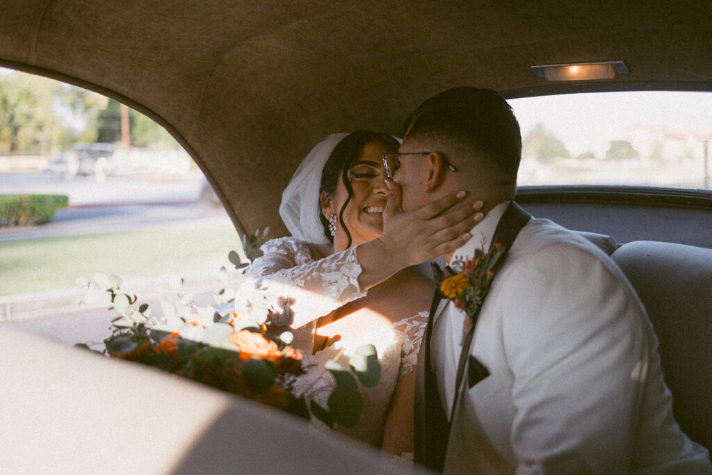 arizona wedding photography, classic car wedding photos